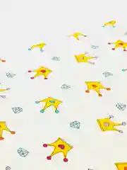 Лимонный ткань хлопок Сатин для рукоделия 50*50 см