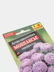 Астра Монпансье серебристая (семена,цветы)