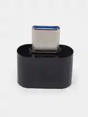 Белый otg переходник с Micro USB,  OTG Type C на USB, отг