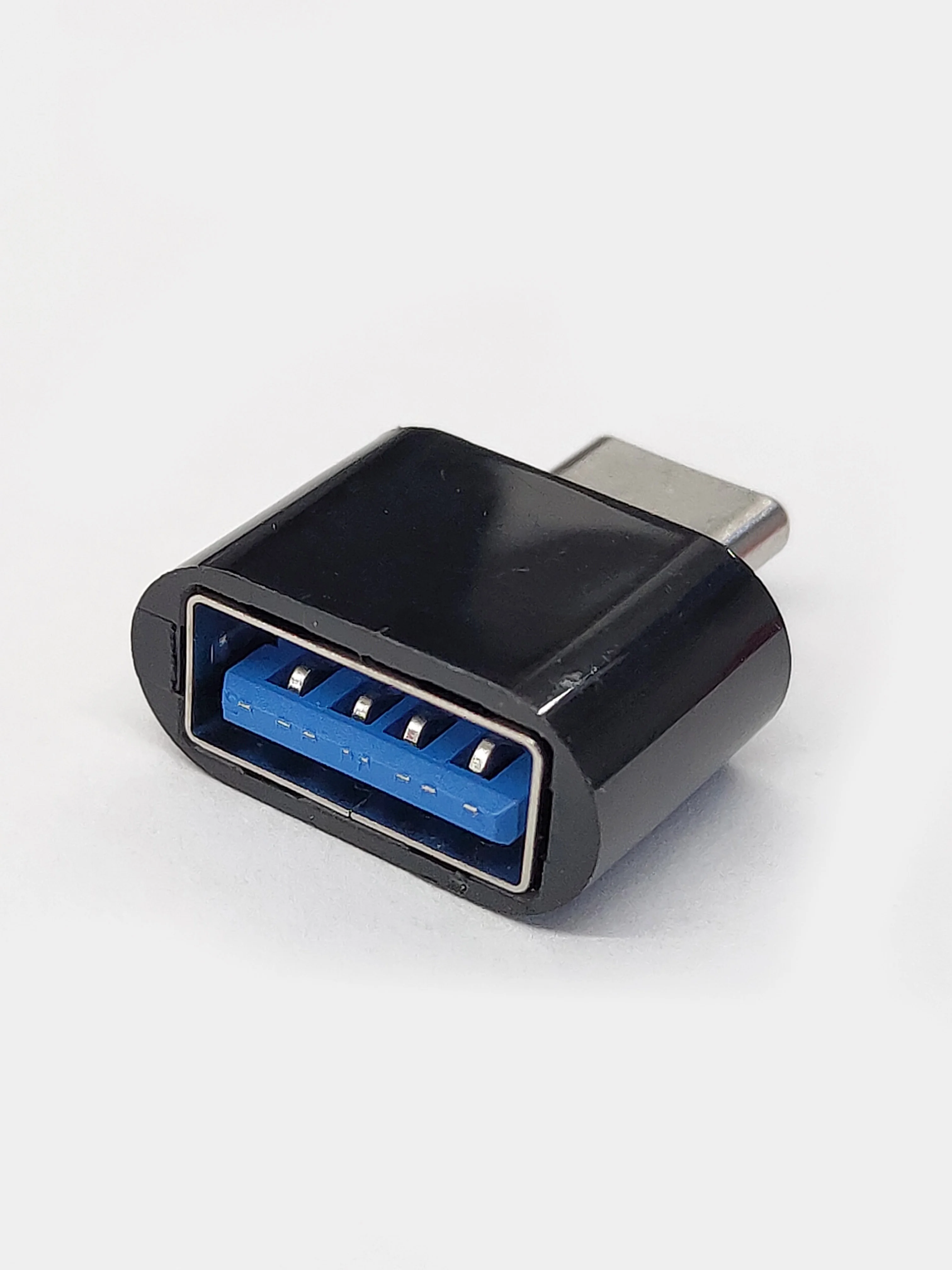 Белый otg переходник с Micro USB, OTG Type C на USB, отг