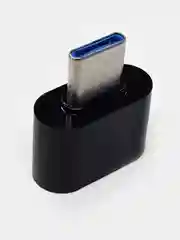Белый otg переходник с Micro USB,  OTG Type C на USB, отг