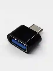 Белый otg переходник с Micro USB,  OTG Type C на USB, отг