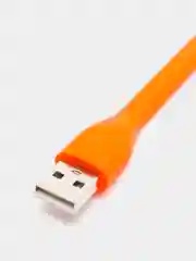 Оранжевый светодиодная лампа-светильник, гибкая, настольная, USB-фонарик