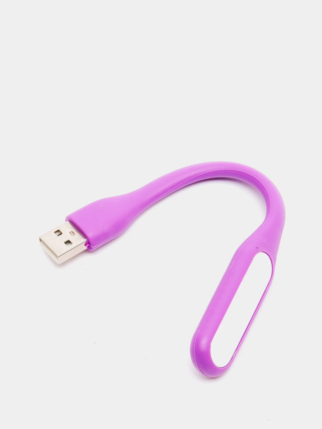 Фуксия светодиодная лампа-светильник, гибкая, настольная, USB-фонарик