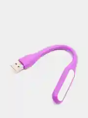 Фуксия светодиодная лампа-светильник, гибкая, настольная, USB-фонарик