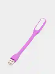 Фуксия светодиодная лампа-светильник, гибкая, настольная, USB-фонарик