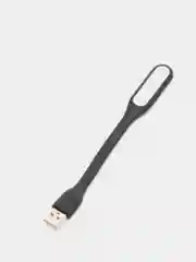 Черный светодиодная лампа-светильник, гибкая, настольная, USB-фонарик