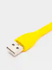 Желтый светодиодная лампа-светильник, гибкая, настольная, USB-фонарик