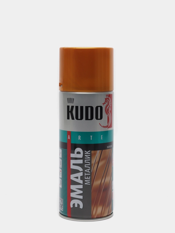 Эмаль универсальная металлик KUDO золото