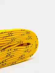 Желтый хоккейные шнурки с пропиткой