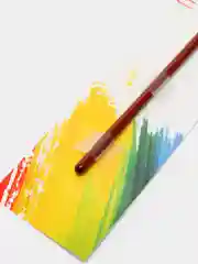 Кисть художественная профессиональная BRAUBERG ART "CLASSIC", щетина, плоская, № 4