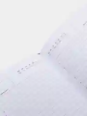 Черный ежедневник недатированный, A6, 160 л, балакрон, OfficeSpace "Ariane"