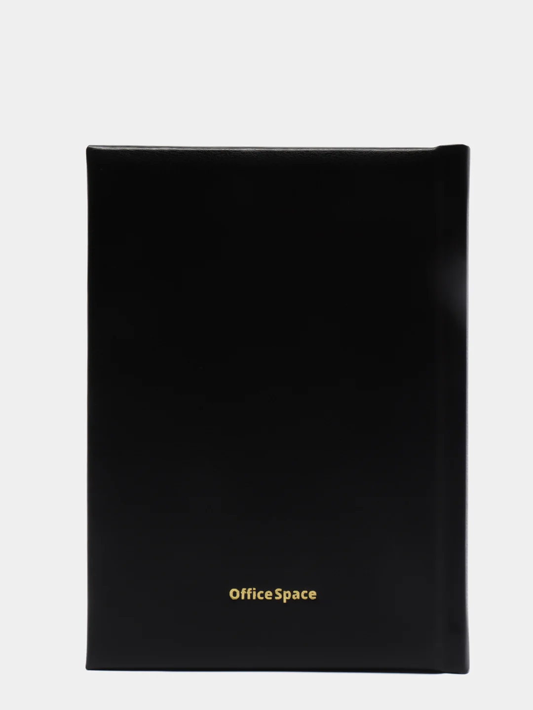 Черный ежедневник недатированный, A6, 160 л, балакрон, OfficeSpace "Ariane"