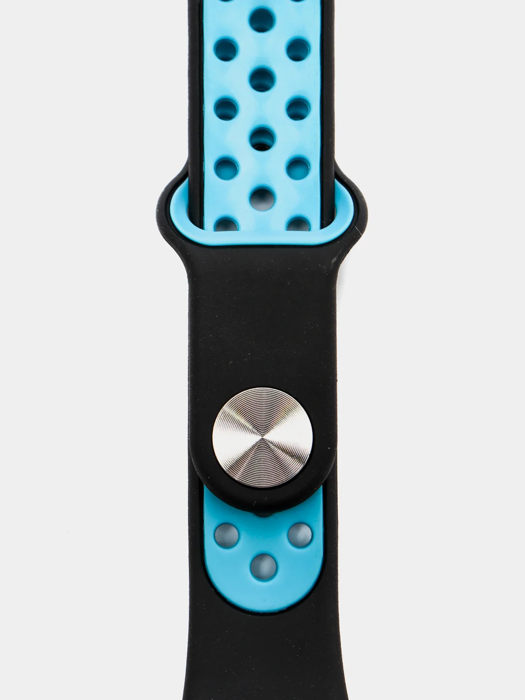 Синий силиконовый спортивный ремешок для Huawei Band 6 / Honor Band 6