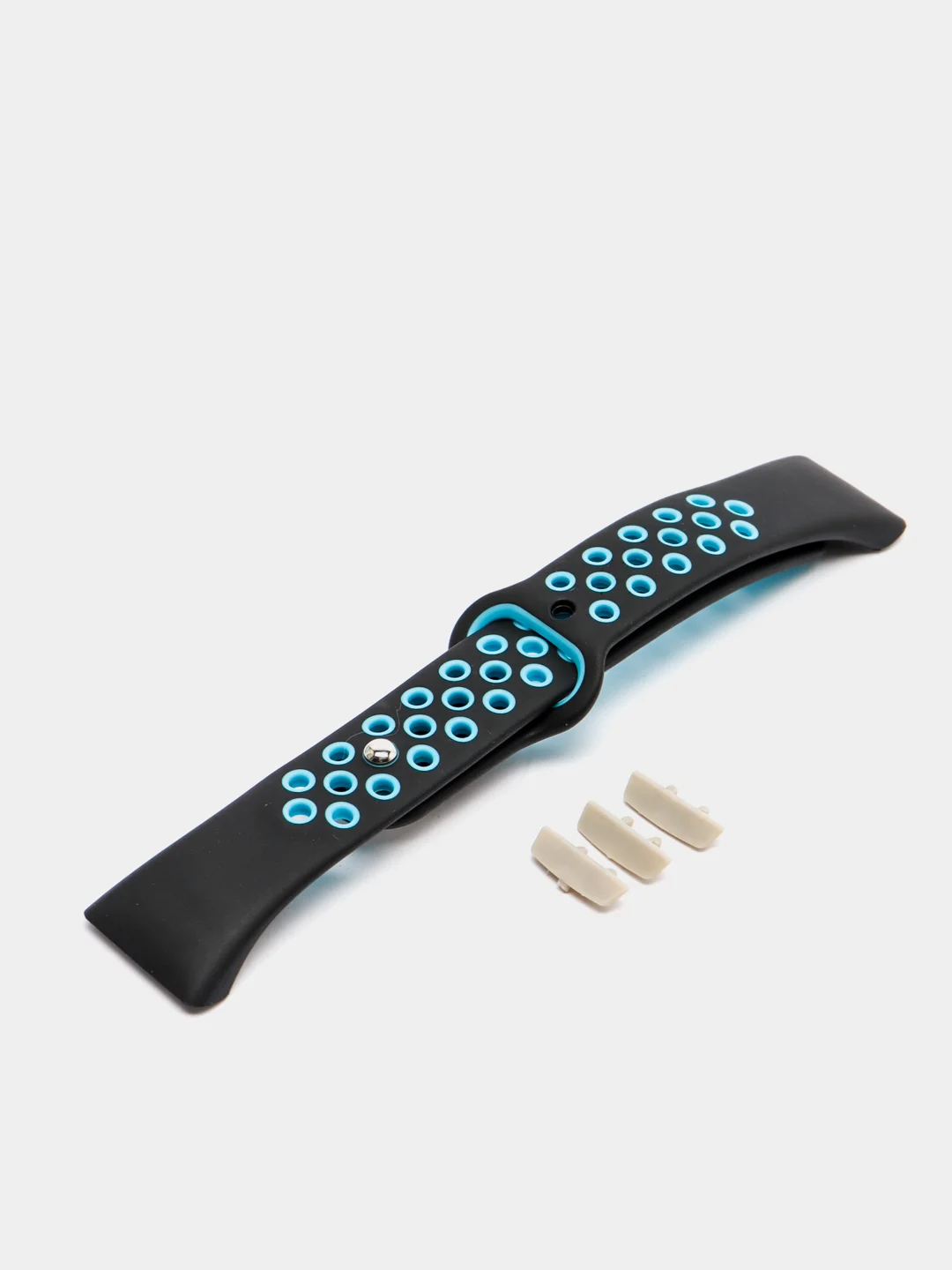 Синий силиконовый спортивный ремешок для Huawei Band 6 / Honor Band 6