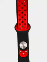 Красный силиконовый спортивный ремешок для Huawei Band 6 / Honor Band 6