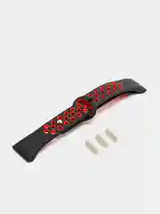 Красный силиконовый спортивный ремешок для Huawei Band 6 / Honor Band 6