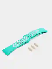 Бирюзовый силиконовый спортивный ремешок для Huawei Band 6 / Honor Band 6