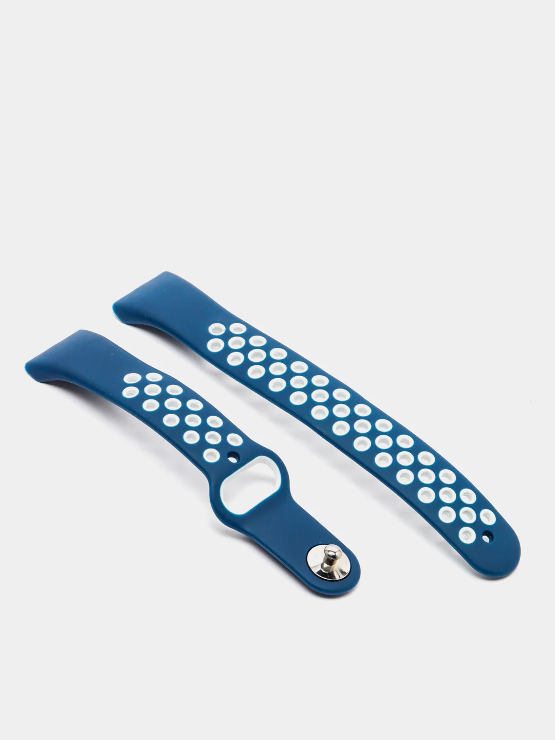 Темно-синий силиконовый спортивный ремешок для Huawei Band 6 / Honor Band 6