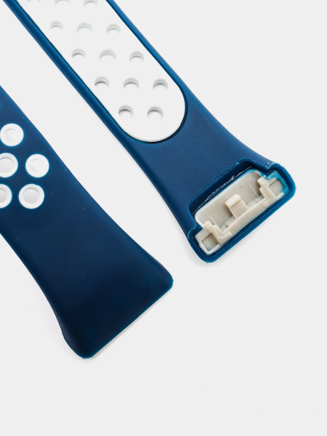 Темно-синий силиконовый спортивный ремешок для Huawei Band 6 / Honor Band 6
