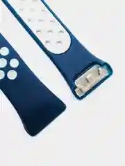 Темно-синий силиконовый спортивный ремешок для Huawei Band 6 / Honor Band 6