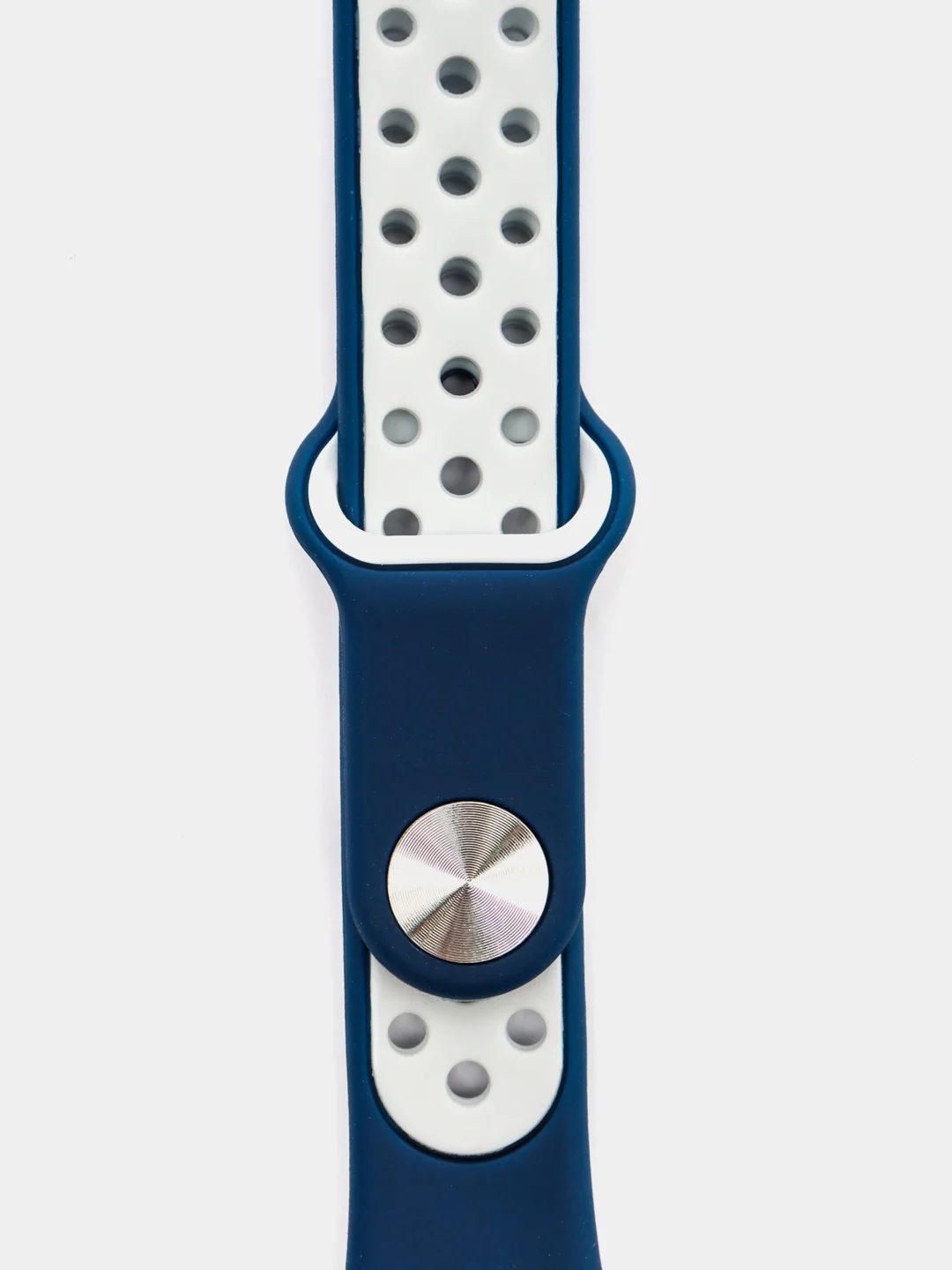 Темно-синий силиконовый спортивный ремешок для Huawei Band 6 / Honor Band 6