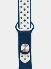 Темно-синий силиконовый спортивный ремешок для Huawei Band 6 / Honor Band 6