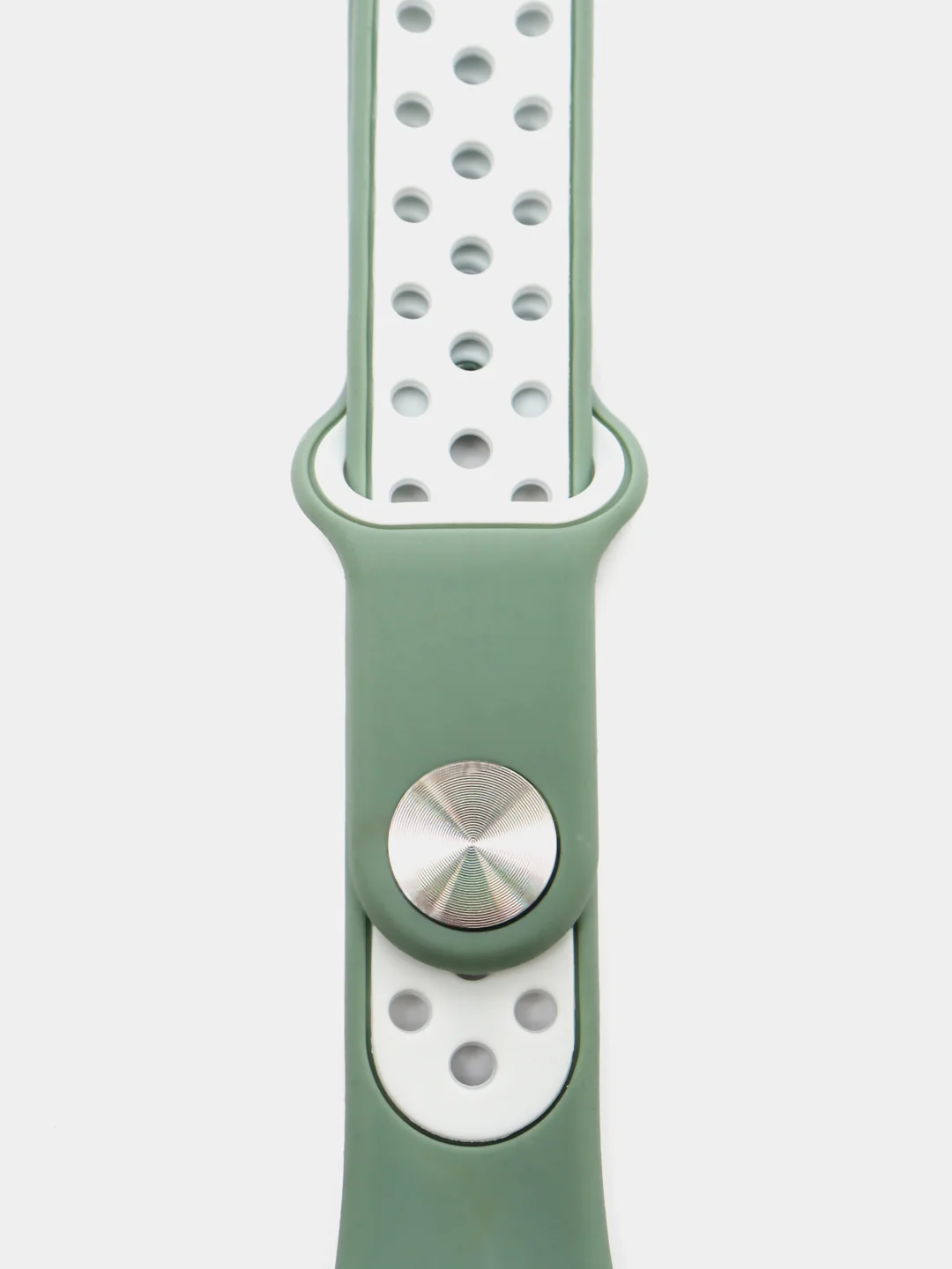 Оливковый силиконовый спортивный ремешок для Huawei Band 6 / Honor Band 6