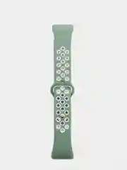 Оливковый силиконовый спортивный ремешок для Huawei Band 6 / Honor Band 6
