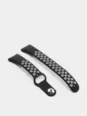 Серый силиконовый спортивный ремешок для Huawei Band 6 / Honor Band 6