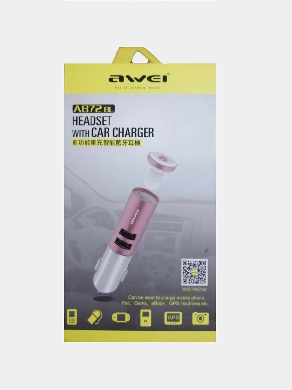 Bluetooth-гарнитура Awei A872BL, черный