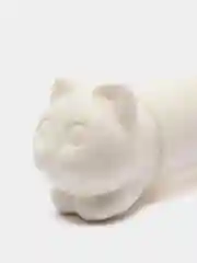 Белый держатель для туалетной бумаги