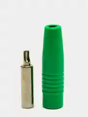 Зеленый гнездо "Банан" Cable jack Z041, 4 mm