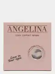 Цветные линзы ANGELINA Brown/ Цветные линзы карие 00/ 8,6/ 14,2/ 2 шт, контейнер, пинцет