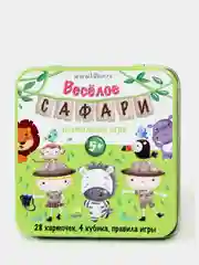 Зеленый настольная игра Купи слона в жестяной коробке