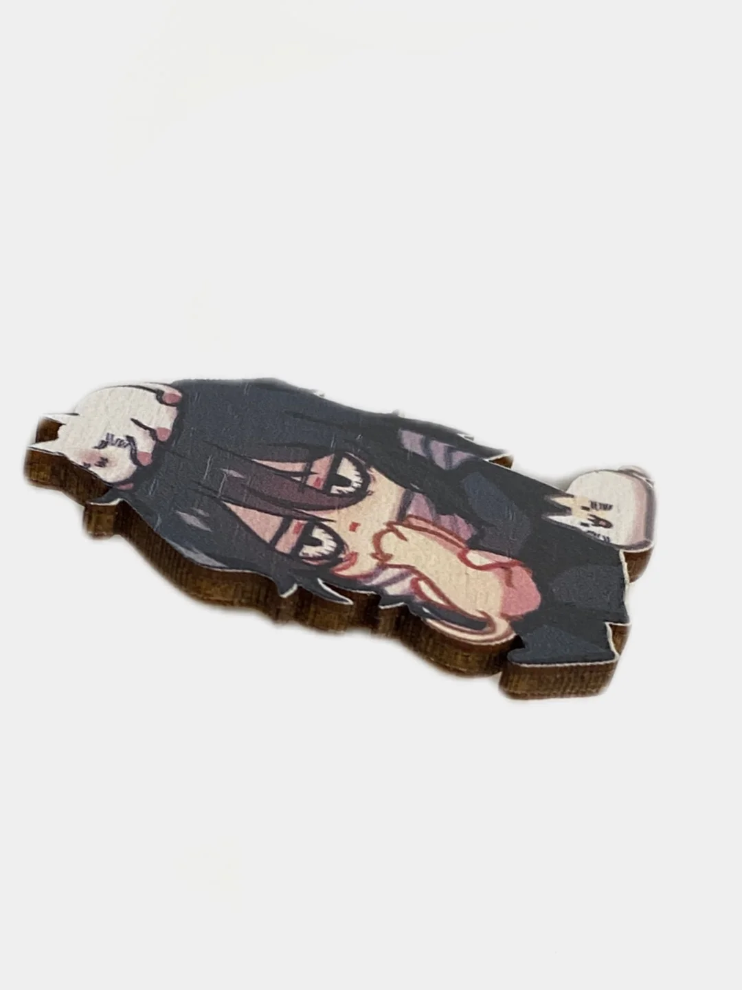 Значок деревянный по аниме "Моя геройская академия. Boku no Hero Academia"