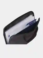 Папка-сумка/портфель для документов/бумаг/тетрадей с ручками на молнии А4, 350х270 мм