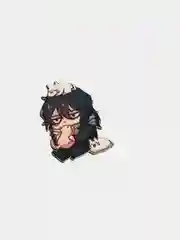 Черный значок деревянный по аниме "Моя геройская академия. Boku no Hero Academia"