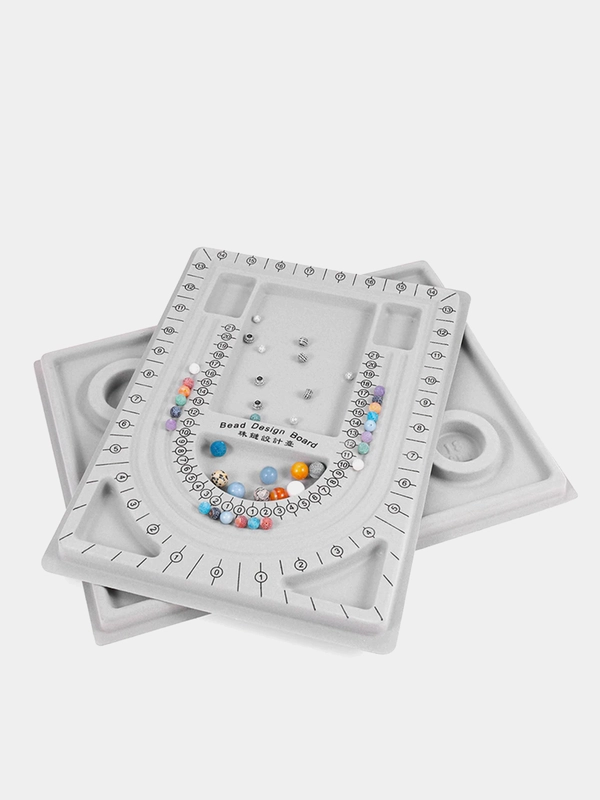 Планшет для сборки украшений Bead Board, лоток для хранения бусин и фурнитуры