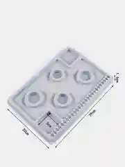 Серый планшет для сборки украшений Bead Board, лоток для хранения бусин и фурнитуры