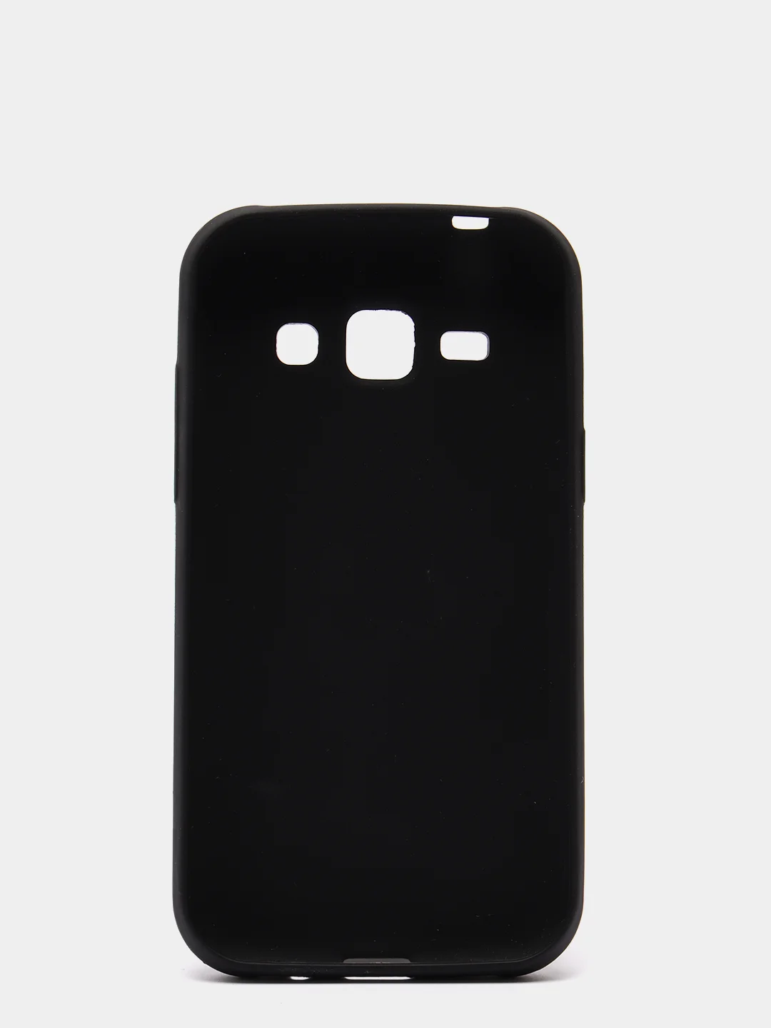Черный чехол накладка для Samsung Galaxy J1 (2016)