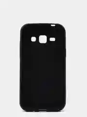 Черный чехол накладка для Samsung Galaxy J1 (2016)