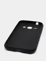 Черный чехол накладка для Samsung Galaxy J1 (2016)