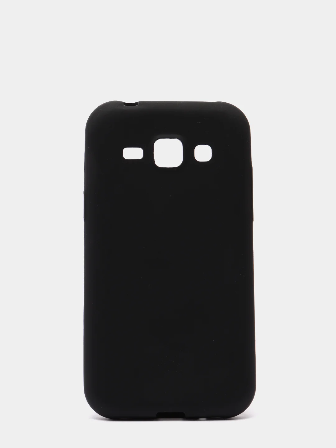 Черный чехол накладка для Samsung Galaxy J1 (2016)