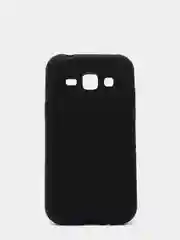 Черный чехол накладка для Samsung Galaxy J1 (2016)