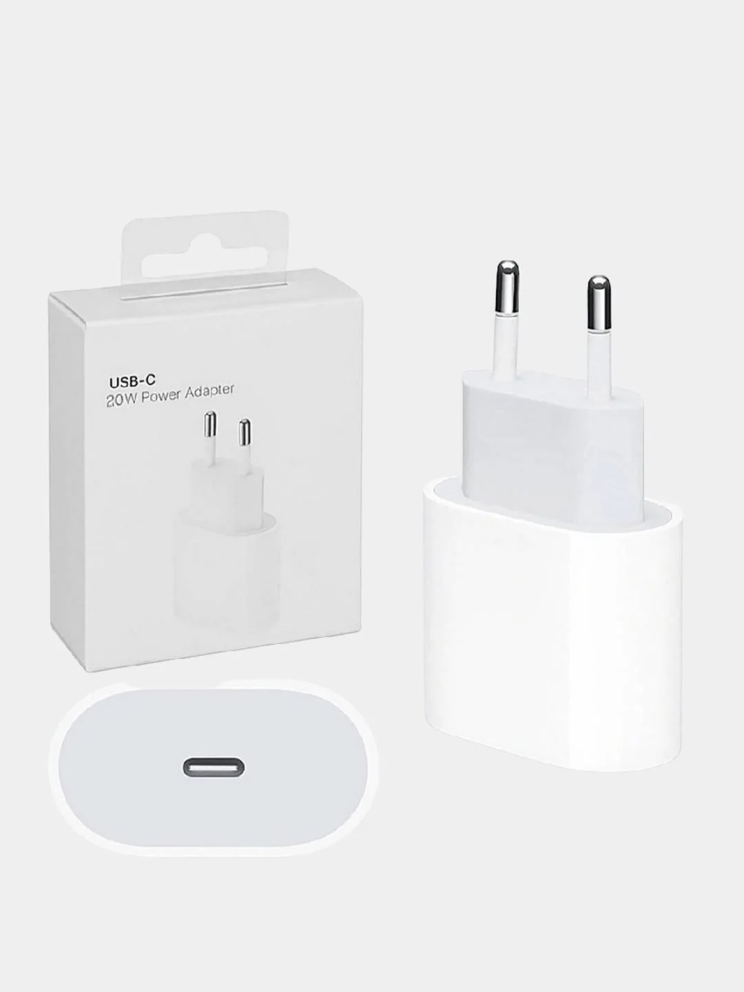 Блок питания для Apple с Type-C, с быстрой зарядкой, 20W, СЗУ, зарядное устройство для айфона