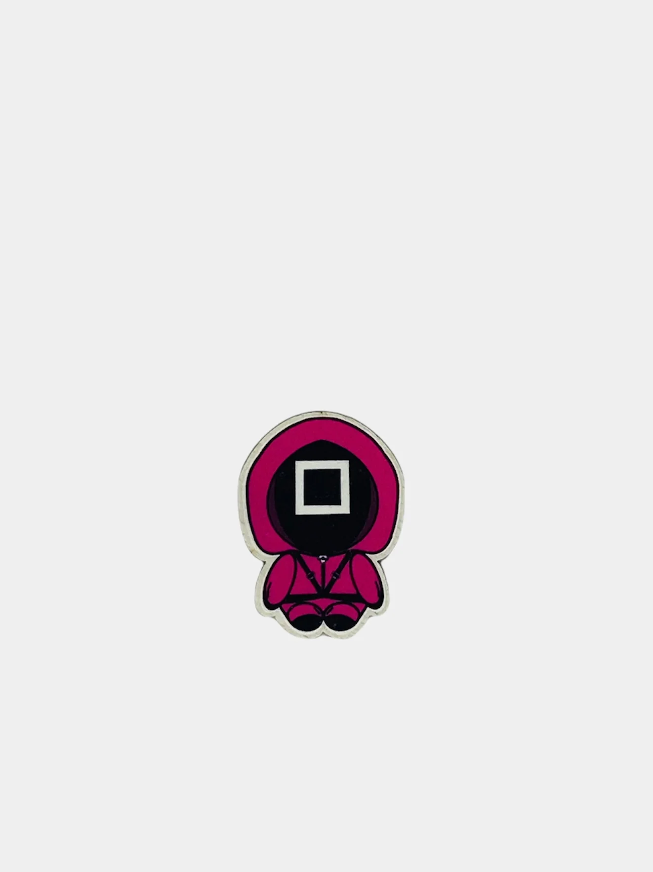 Горчичный значок на одежду Squid Game "Игра в кальмара", пин на булавке деревянный