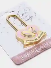 Свадебный замок с заливкой "Совет да любовь", 7,5 х 4,2 см