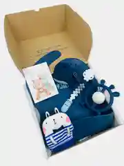 Синий подарочный набор для новорожденного