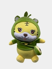 Мягкая игрушка "Тигренок" в костюме с капюшоном, 35 см